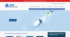 Desktop Screenshot of gpsmobilesolutions.com